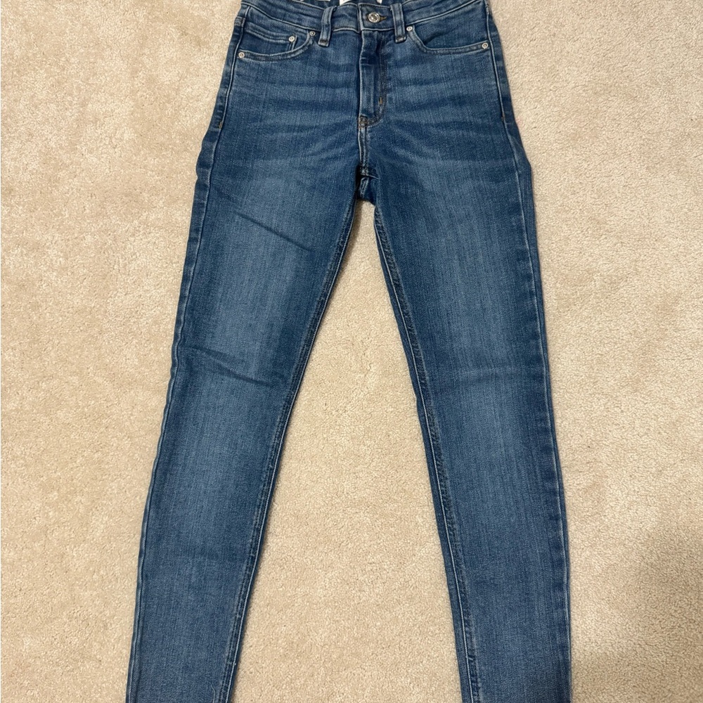 Mango Dark Blue Skinny Jeans